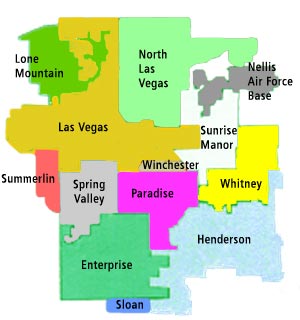 Las Vegas valley