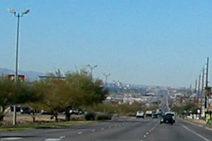 Boulder Highway, looking north